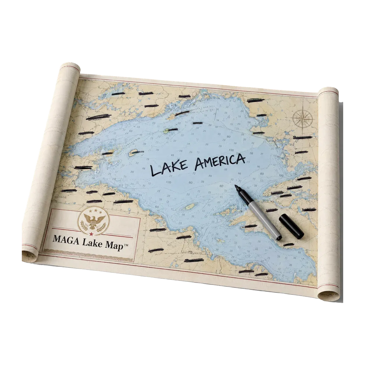 Product photo of MAGA Lake Map™